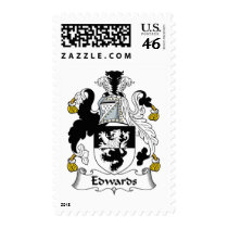 Edwards Family Crest postage