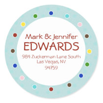 Edwards Return Address Sticker by KrispysKingdom Edwards Return Address Sticker