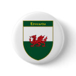 Edwards Welsh Flag Shield buttons