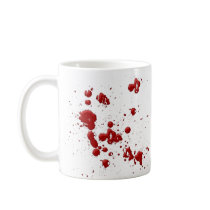 Eeew, is that blood on your mugs