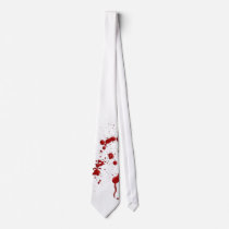 Eeew, is that blood on your custom tie