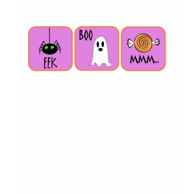 Eek, Boo, Mmmm Tee Shirt by hdowney