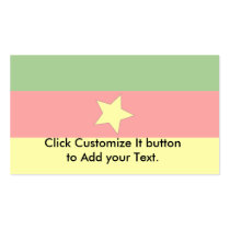 Eelam People’S Democratic Party, Sri Lanka flag Business Card