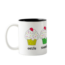 Eenie, Meenie, Miney, Moe! Cupcake Mug