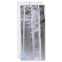 EERIE FOREST TREES LEAVES COLOR NEGATIVE rack cards by VoXeeD EERIE FOREST TREES LEAVES COLOR NEGATIVE rack cards