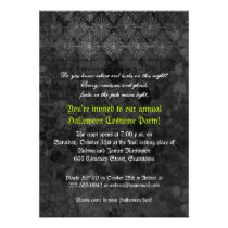 Eerie Halloween Party invitation