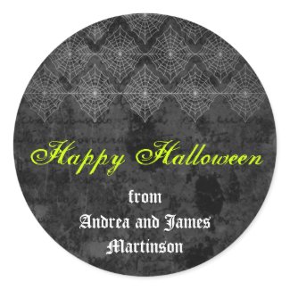 Eerie Halloween sticker sticker
