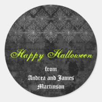 Eerie Halloween sticker