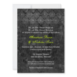 Eerie Halloween Wedding invitation