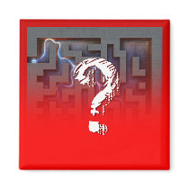 Eerie maze - Magnets by Houk Eerie maze - Magnets