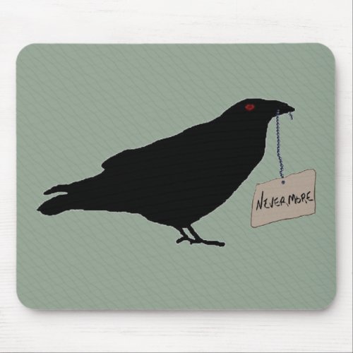 Eerie Raven Mousepad mousepad