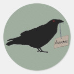 Eerie Raven Sticker Seal