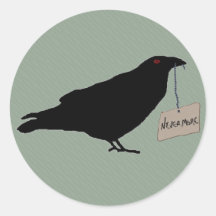 Eerie Raven Sticker Seal