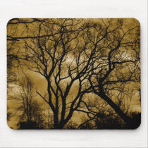 eerie trees mousepads