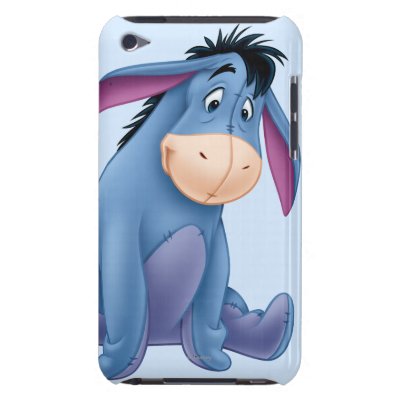 Eeyore 4 barely there iPod cover