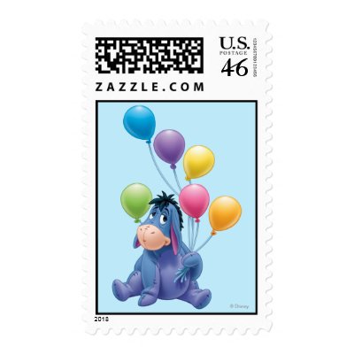 Eeyore 7 stamps