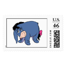 Eeyore is sad postage stamp