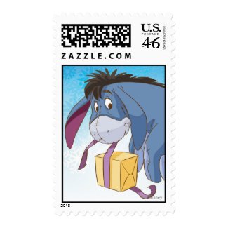 Eeyore Wrapping Gift Stamp