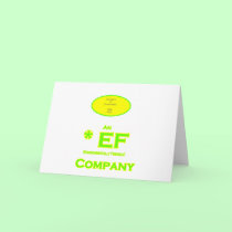The MUSEUM Artist Series EF - Envirnomentally Friendly Company1 cards