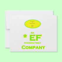 The MUSEUM Artist Series EF - Envirnomentally Friendly Company1 invitations