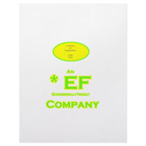 EF - Envirnomentally Friendly Company1 letterhead by The_MUSEUM EF - Envirnomentally Friendly Company1 letterhead