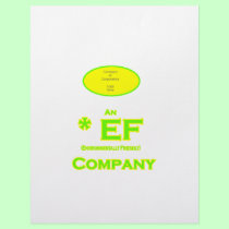 The MUSEUM Artist Series EF - Envirnomentally Friendly Company1 letterhead