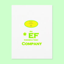 The MUSEUM Artist Series EF - Envirnomentally Friendly Company1 postcards