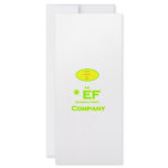 EF - Envirnomentally Friendly Company1 Rack Card