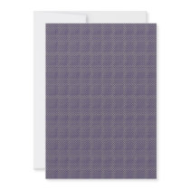 Effective blue flower with sepals on rough grey ba custom invitation