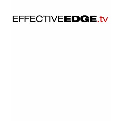 Effective Edge Logo on White T-shirt by EffectiveEdge
