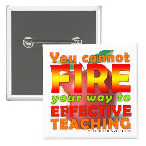 Effective Teaching Button Square