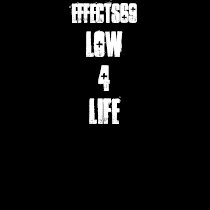 effects69 black LOW LIFE GIRL t-shirts