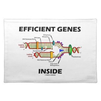 Efficient Genes Inside (DNA Replication) Place Mats