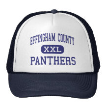Effingham County Panthers Middle Springfield Mesh Hats