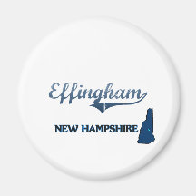 Effingham New Hampshire City Classic Magnets