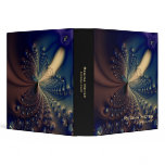 Efflorescence II · Fractal Art · Blue & Cream binders