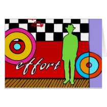 "Effort" Card cards