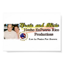 Efrain and Alicia Hecho en Puerto Rico Productions posters by hechoenpuertorico Efrain and Alicia Hecho en Puerto Rico Productions posters