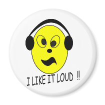 eg i like it loud magnets by kunstmichel eg i like it loud magnets