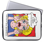 EGADS! The HORROR! No Internet Connection?! Comic laptop sleeves