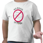 Egg Allergy Tee Shirt