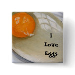 EGG ART REALISM PINBACK BUTTONS