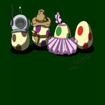 egg-centric t-shirts