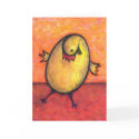 Egg Chicken Greeting Card
