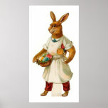 Egg Cook Easter Bunny Posters