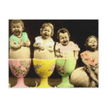 Egg Cup Babies Post Cards