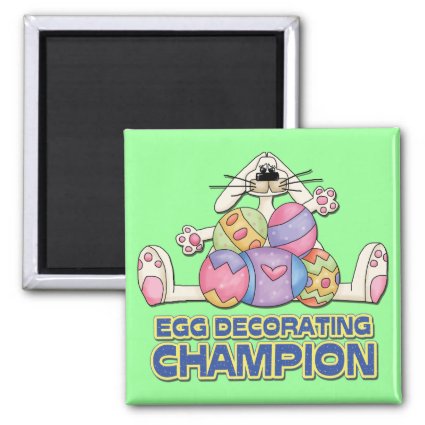 Egg Decorating Champion Fridge Magnets