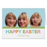 Egg Frames Easter Photo Card cards