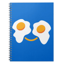 Egg happy face journal