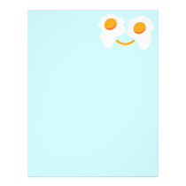 Egg happy face letterhead